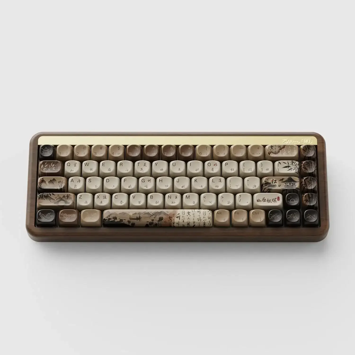 Akko - MU01 Wooden Keyboard - Drewniana Bezprzewodowa Klawiatura Mechaniczna - Image 12