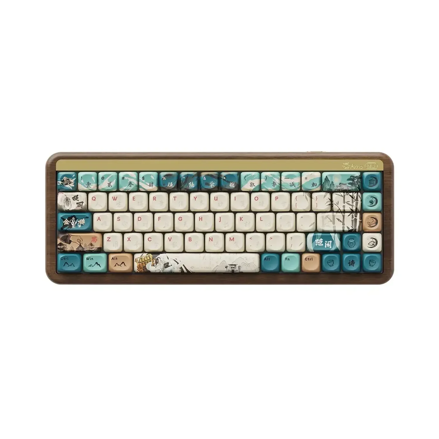 Akko - MU01 Wooden Keyboard - Drewniana Bezprzewodowa Klawiatura Mechaniczna - Image 5