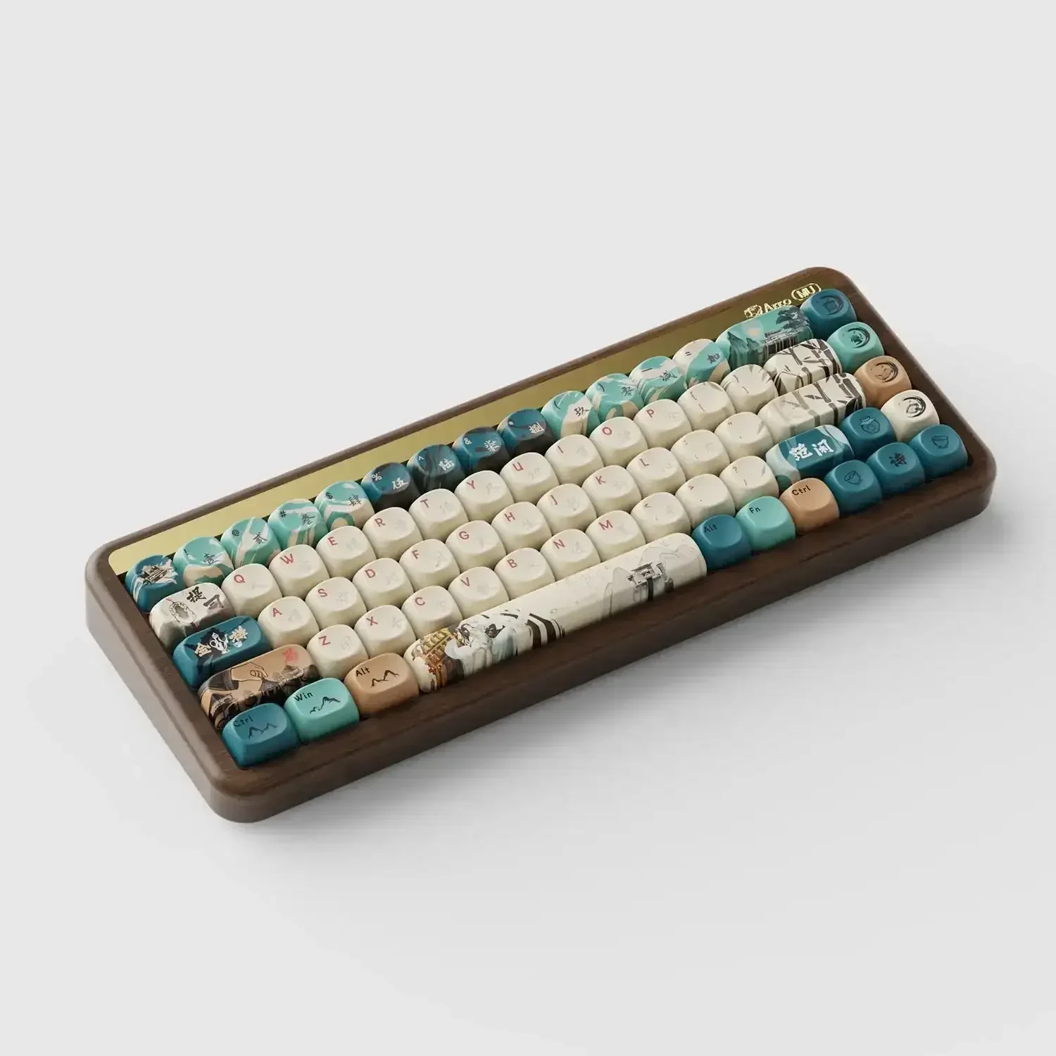 Akko - MU01 Wooden Keyboard - Drewniana Bezprzewodowa Klawiatura Mechaniczna - Image 6
