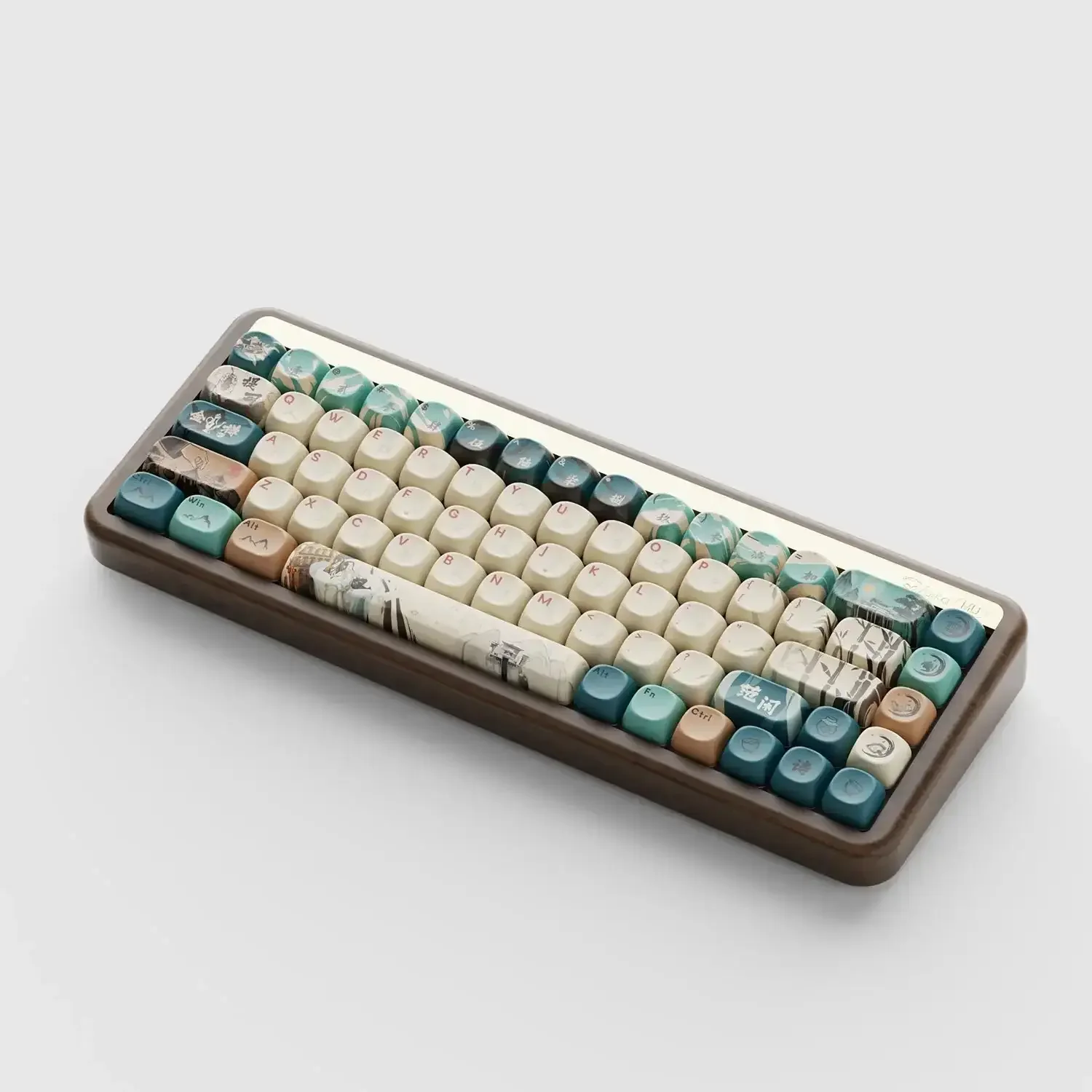 Akko - MU01 Wooden Keyboard - Drewniana Bezprzewodowa Klawiatura Mechaniczna - Image 7
