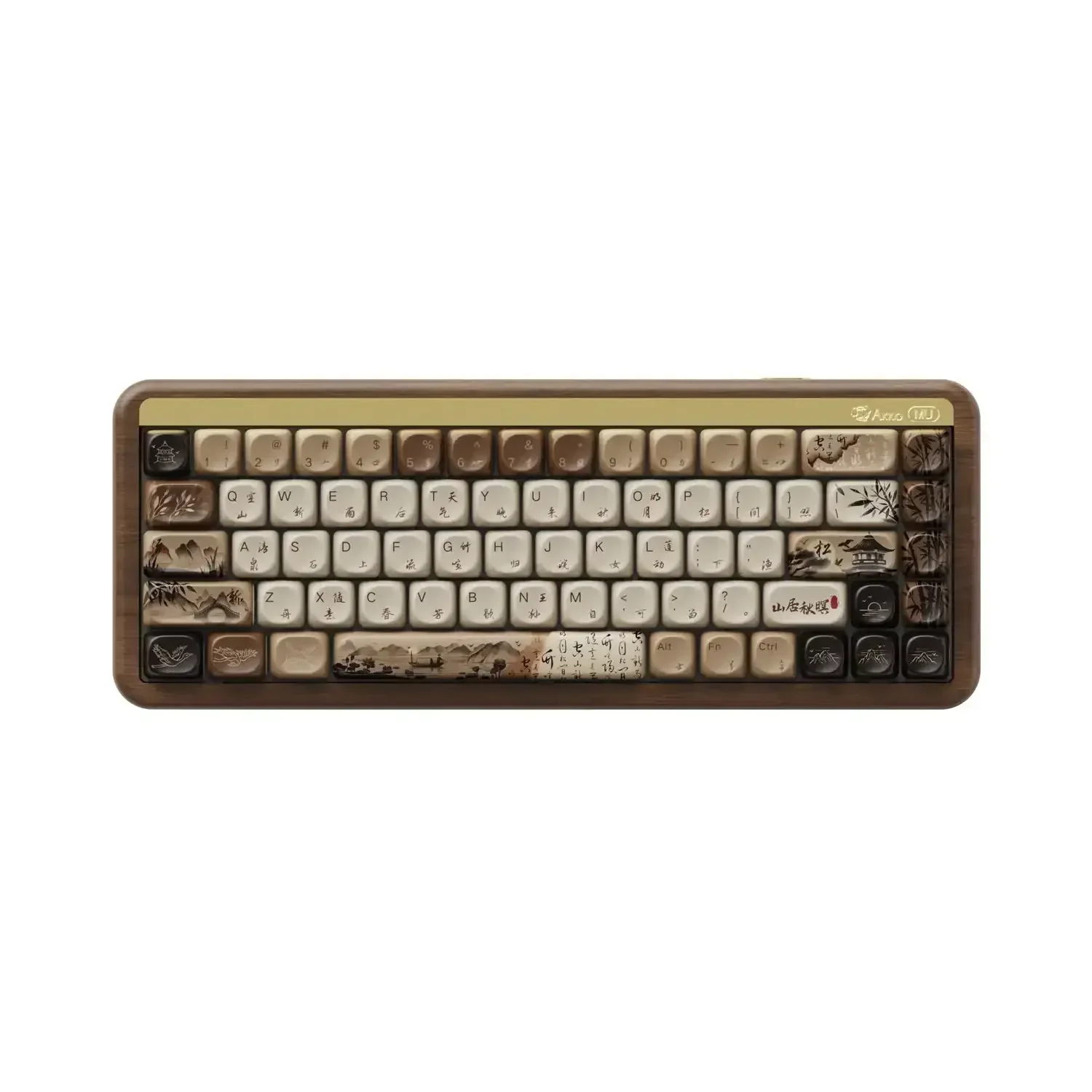 Akko - MU01 Wooden Keyboard - Drewniana Bezprzewodowa Klawiatura Mechaniczna - Image 9
