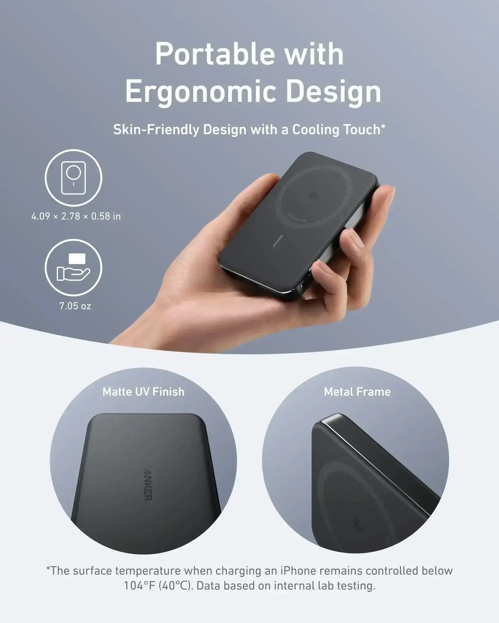 Anker - MagGo Power Bank (10K, Slim) - Slim Powerbank 10000 mAh - Image 6