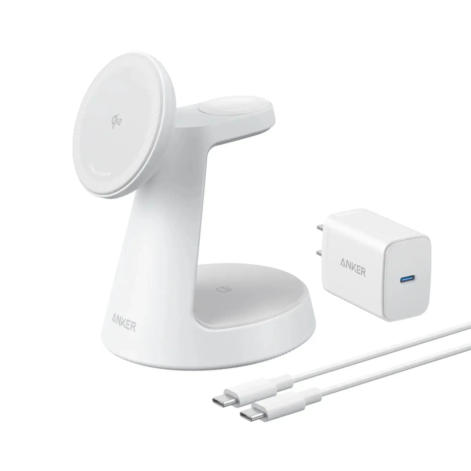 Anker - MagGo Wireless Charging Station (3-in-1, Dock Stand) - Image 3