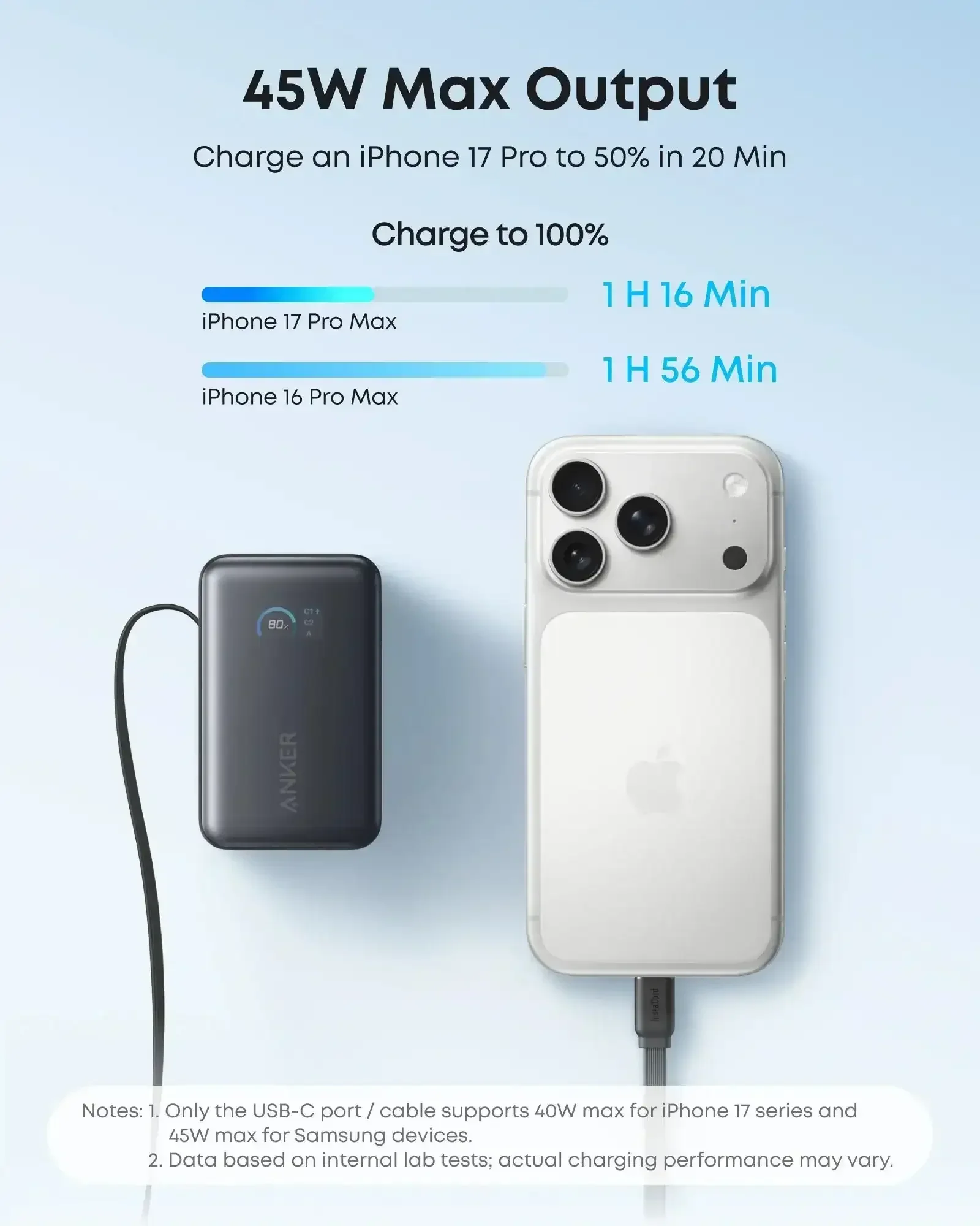 Anker - Nano Power Bank (10K, 45W) - Powerbank 10000 mAh - Image 3