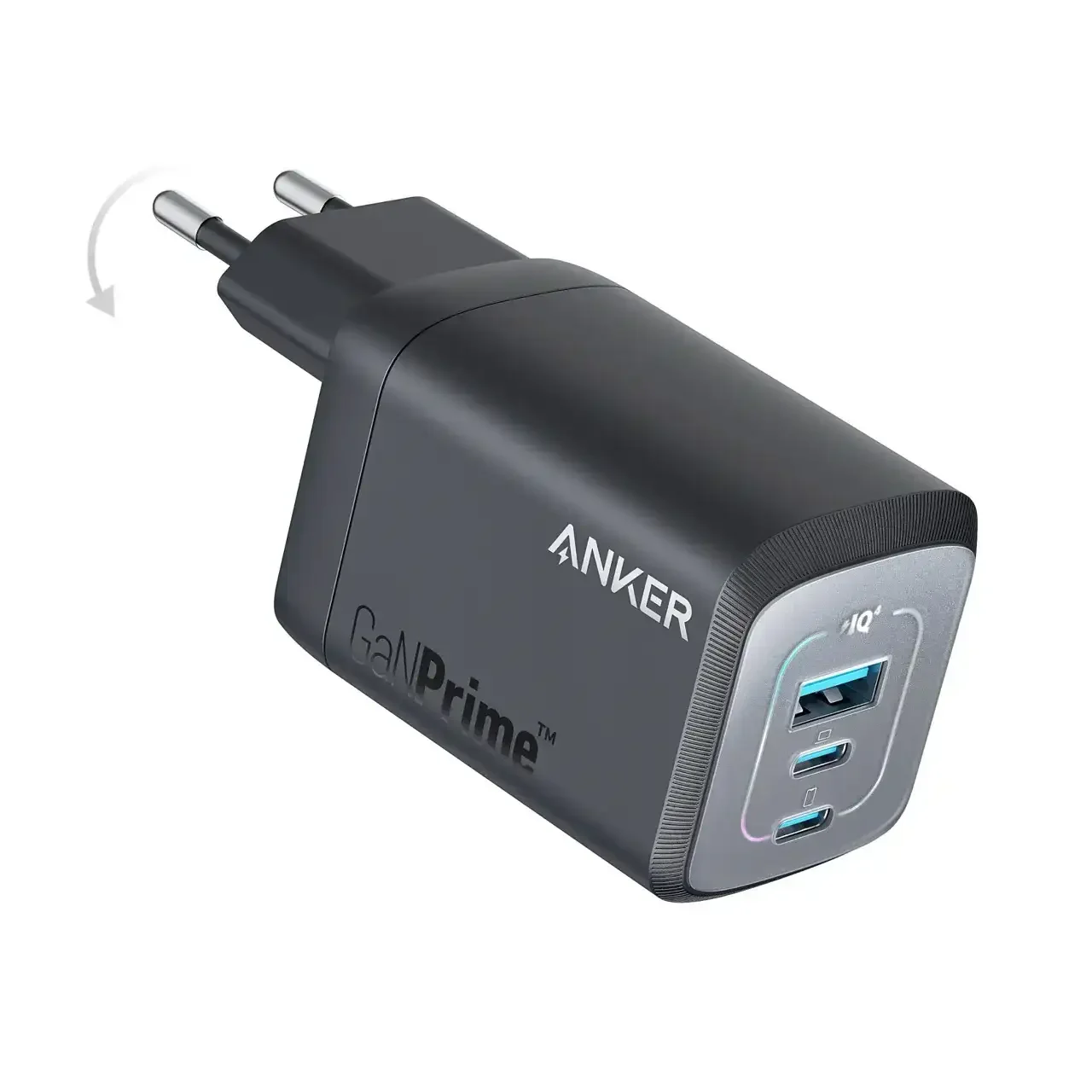 Anker - Prime 67W GaN Wall Charger (3 gniazda) - Ładowarka Sieciowa 67W