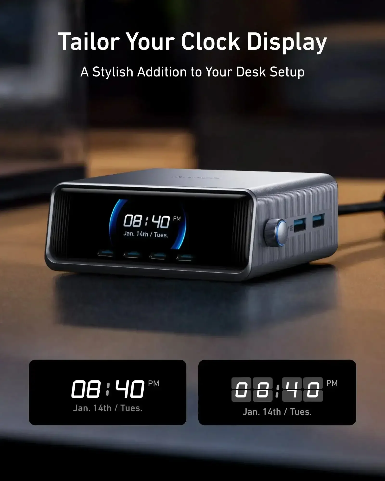 Anker - Prime Charger (250W, 6 Ports, GaNPrime) - Ładowarka 250W 6-portowa - Image 6