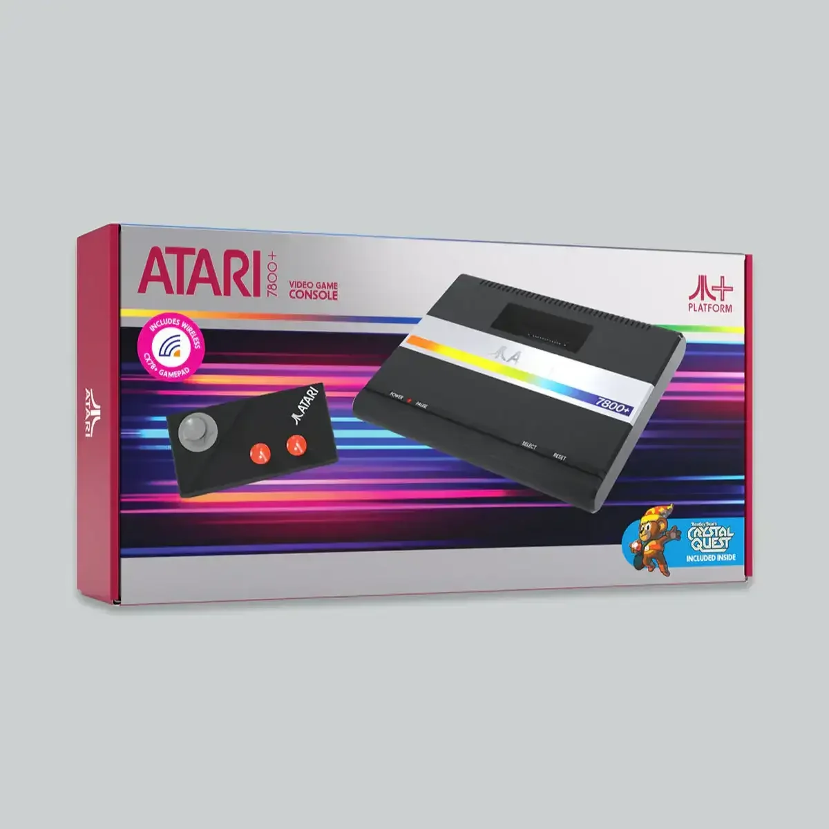 Atari - 7800+ Console & Gamepad - Retro Konsola z Kontrolerem - Image 2