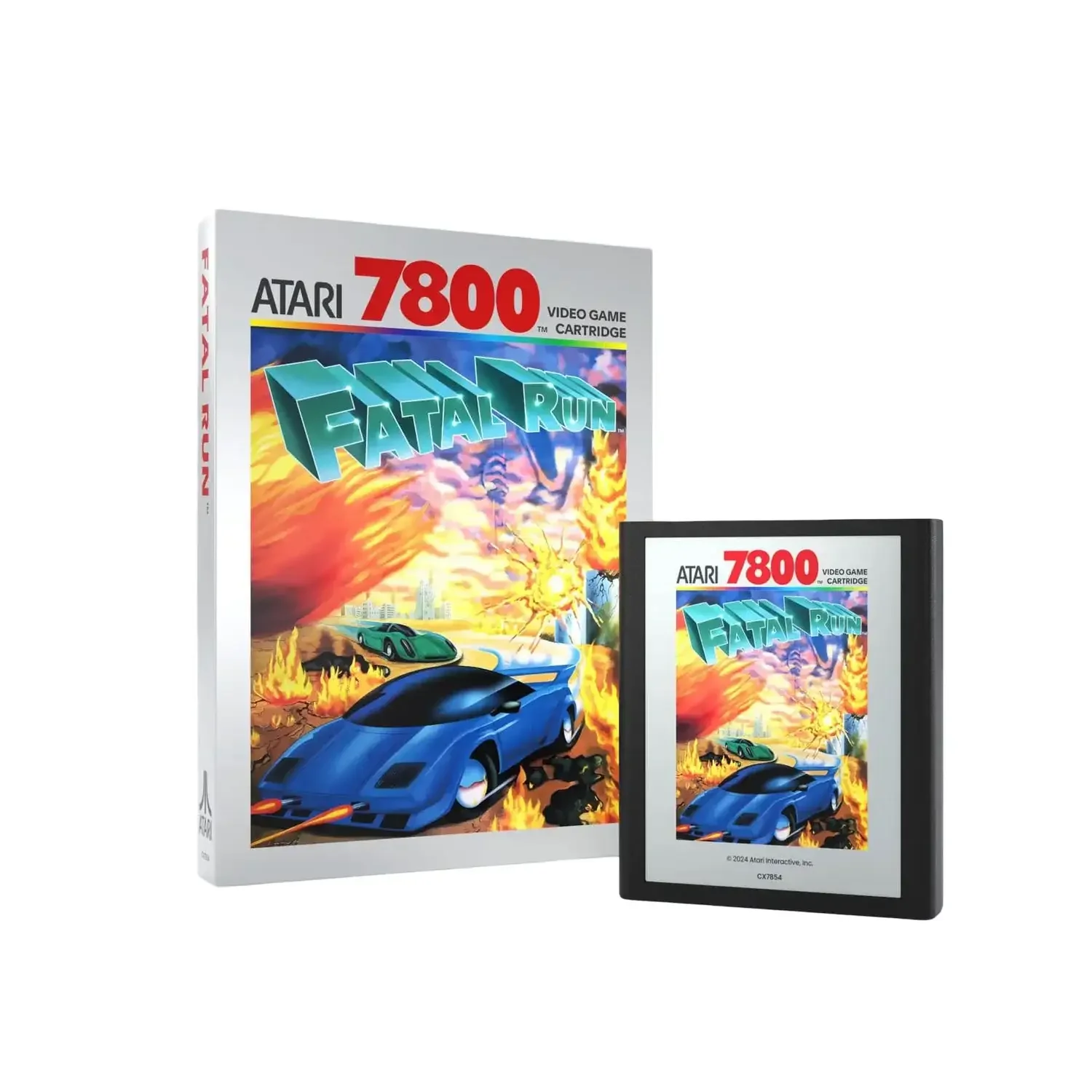 Atari - Fatal Run 7800 Gra Retro