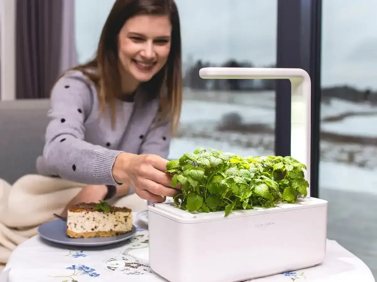 Click & Grow - Smart Garden 3 Indoor Starter Kit - Doniczka z Lampą Led do Uprawy Roślin - Image 7