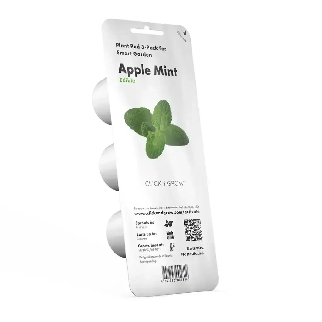 Click & Grow - Smart Garden Refill Apple Mint - Starter do Uprawy z Nasionami - Mięta Jabłkowa - Image 2
