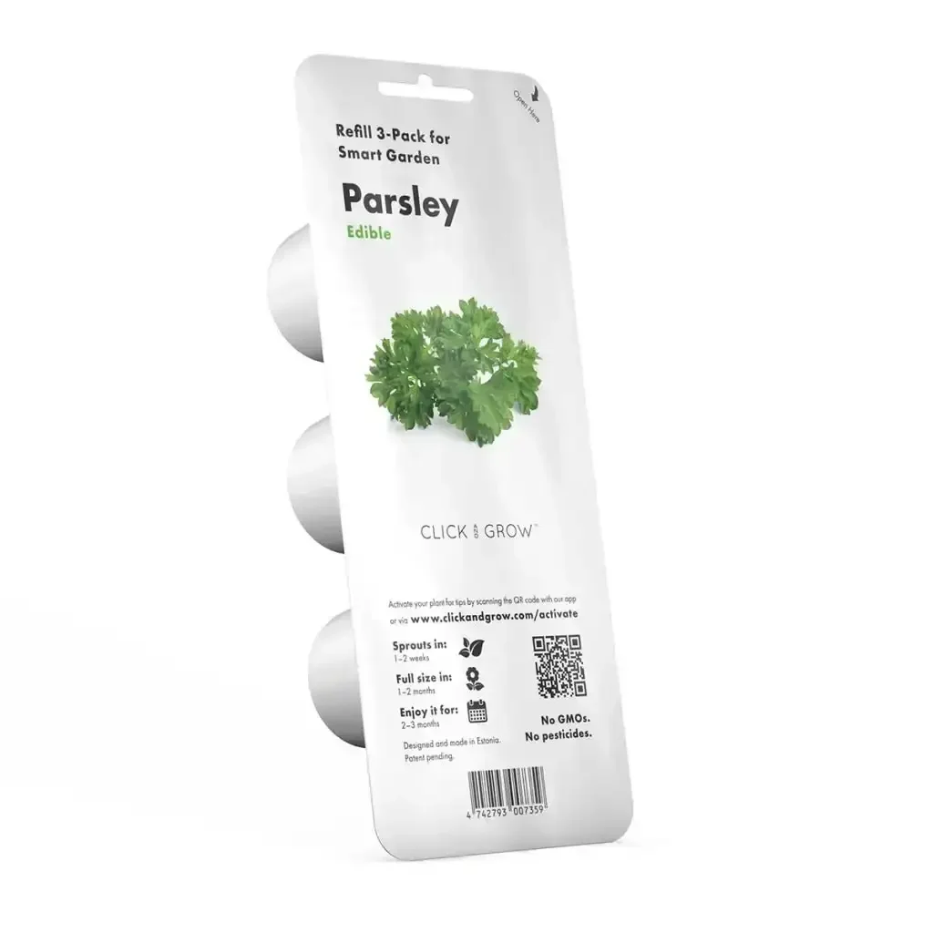 Click & Grow - Smart Garden Refill Curly Parsley - Starter do Uprawy z Nasionami - Pietruszka Kędzierzawa - Image 2