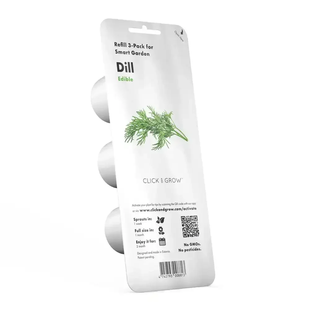 Click & Grow - Smart Garden Refill Dill - Starter do Uprawy z Nasionami - Koperek - Image 3