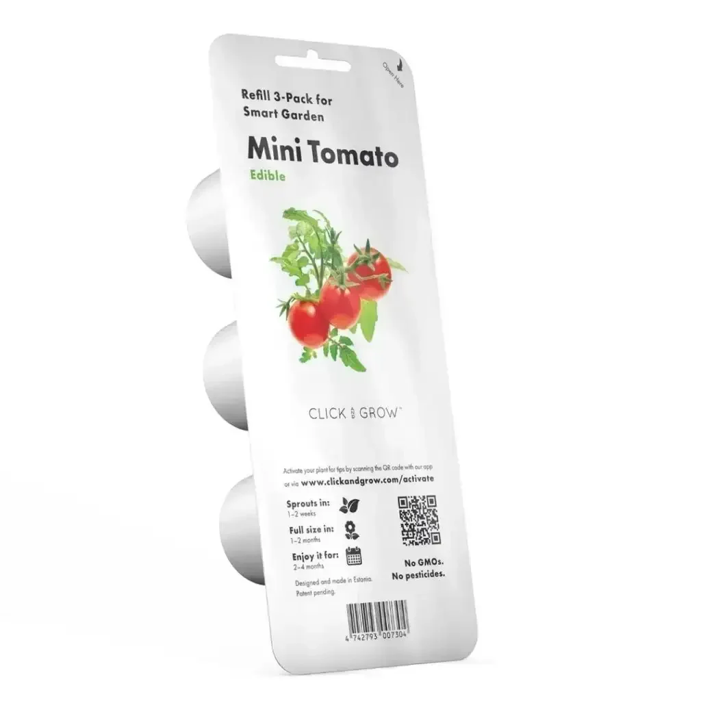 Click & Grow - Smart Garden Refill Mini Tomato - Starter do Uprawy z Nasionami - Pomidorki Koktajlowe - Image 2