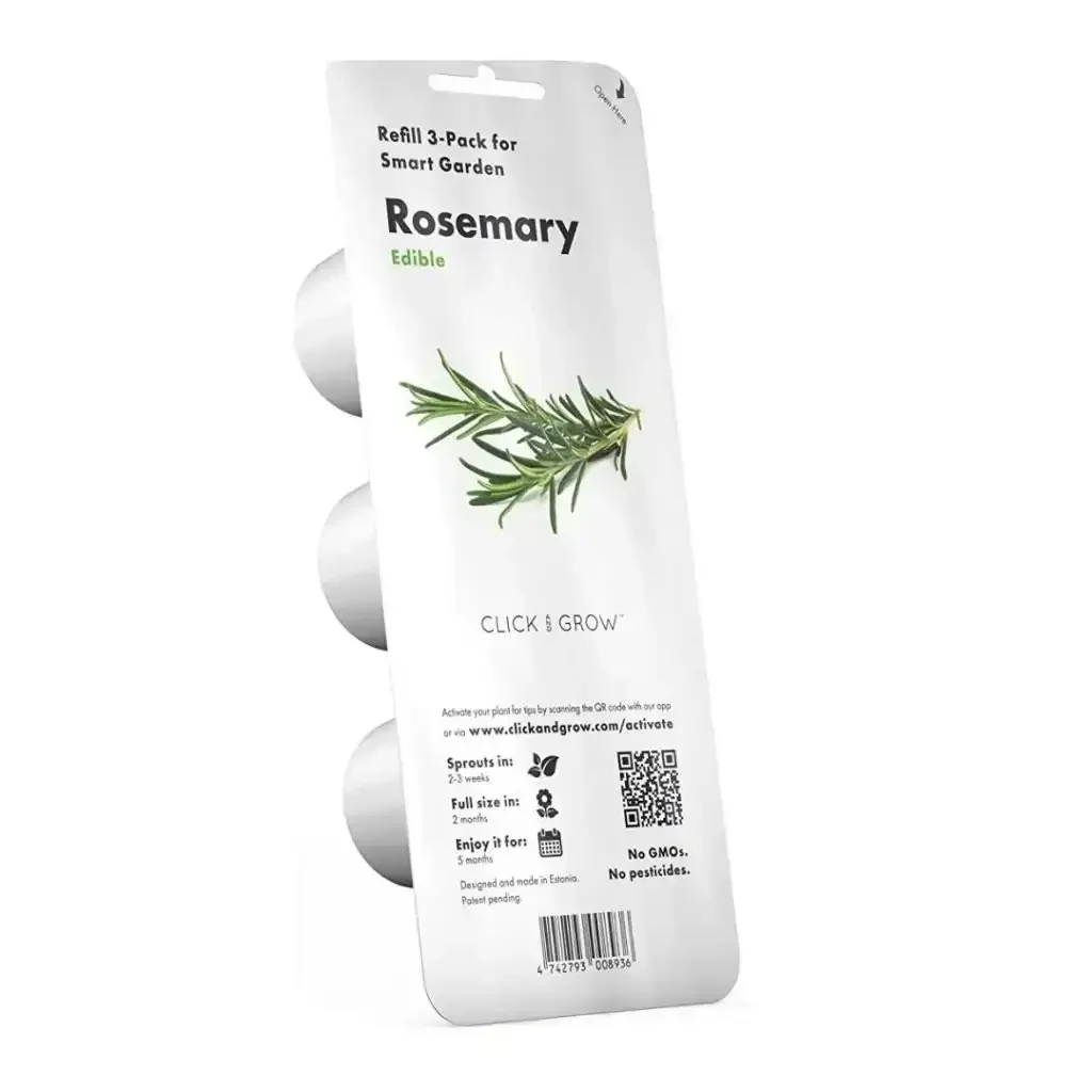 Click & Grow - Smart Garden Refill Rosemary - Starter do Uprawy z Nasionami - Rozmaryn Lekarski - Image 2