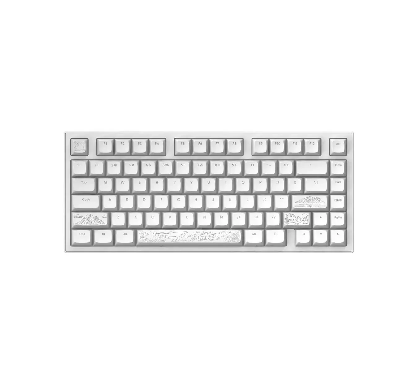 Dark Project - ALU81A Terra Nostra Gaming Mechanical Keyboard - Gamingowa Klawiatura Mechaniczna - Image 5