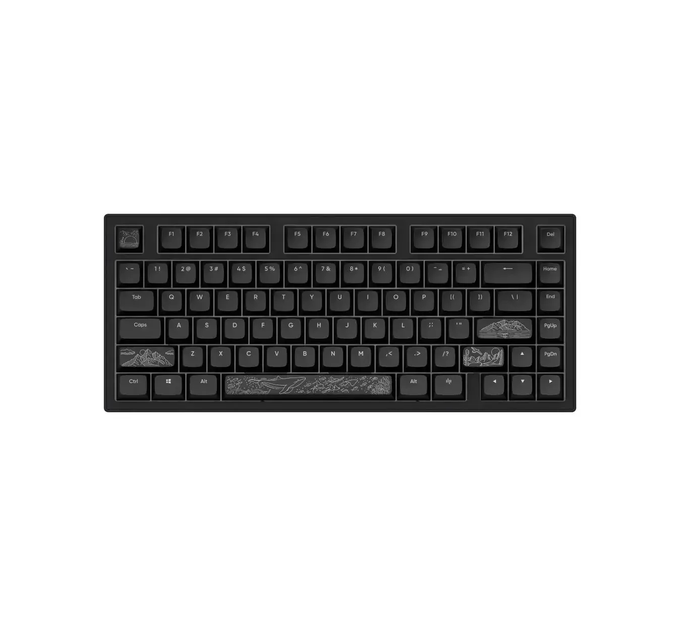 Dark Project - ALU81A Terra Nostra Gaming Mechanical Keyboard - Gamingowa Klawiatura Mechaniczna - Image 6