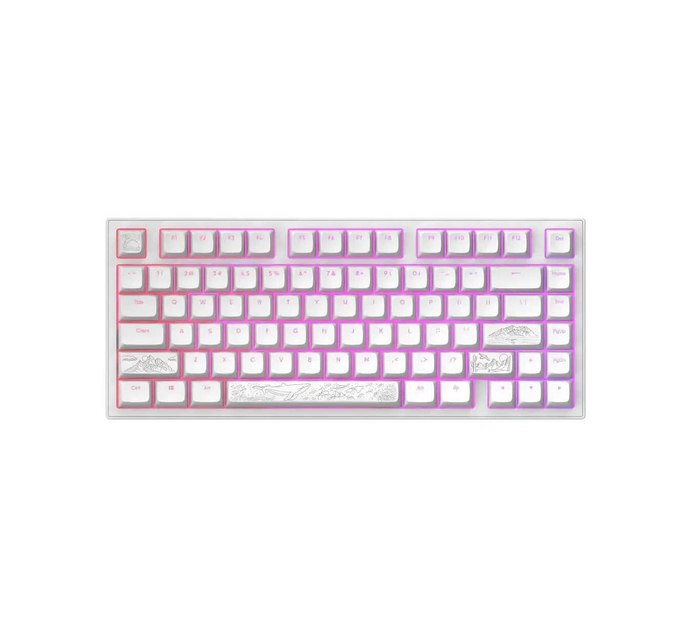 Dark Project - ALU81A Terra Nostra Gaming Mechanical Keyboard - Gamingowa Klawiatura Mechaniczna - Image 7