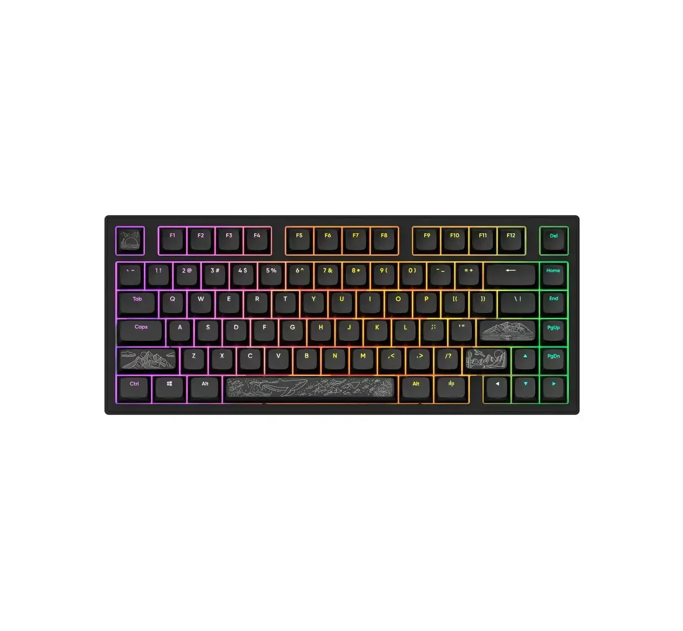 Dark Project - ALU81A Terra Nostra Gaming Mechanical Keyboard - Gamingowa Klawiatura Mechaniczna - Image 8