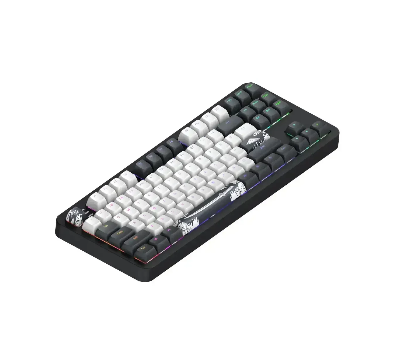 Dark Project - ALU87B Bushido Gaming Mechanical Keyboard - Gamingowa Klawiatura Mechaniczna - Image 2