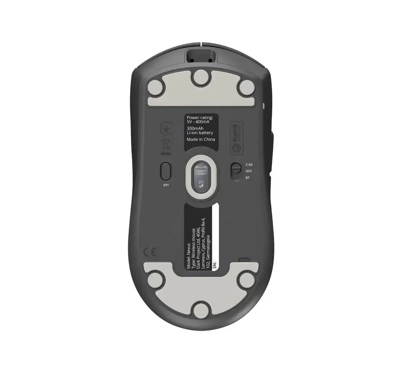 Dark Project - Nexus Wireless Gaming Mouse - Bezprzewodowa Mysz Gamingowa - Image 7