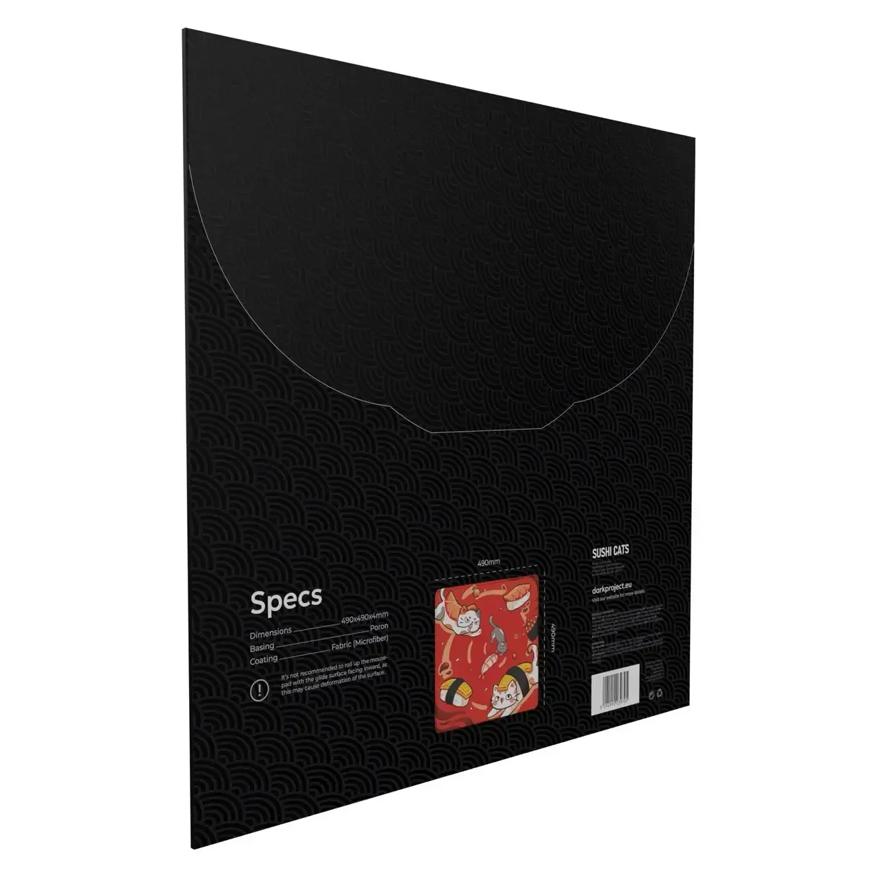 Dark Project - Sushi Cats Pro Mousepad L - Gamingowa Podkładka pod Myszkę - Image 6