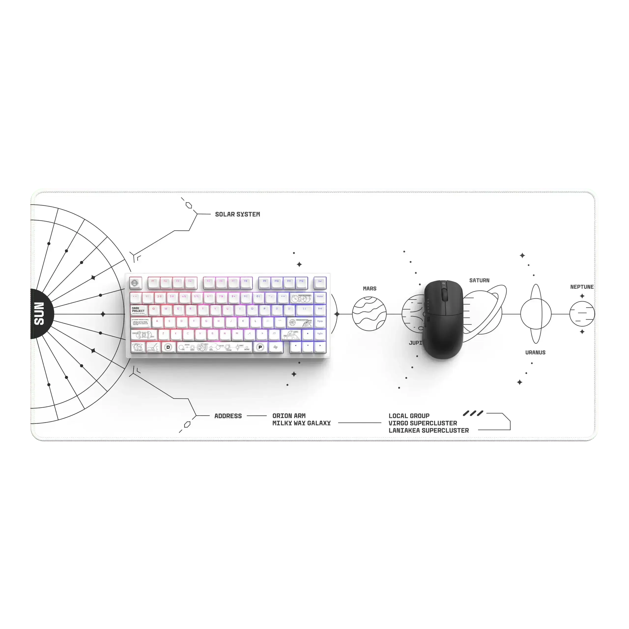 Dark Project - Terra Nova Mousepad XL - Mata na Biurko - Image 10