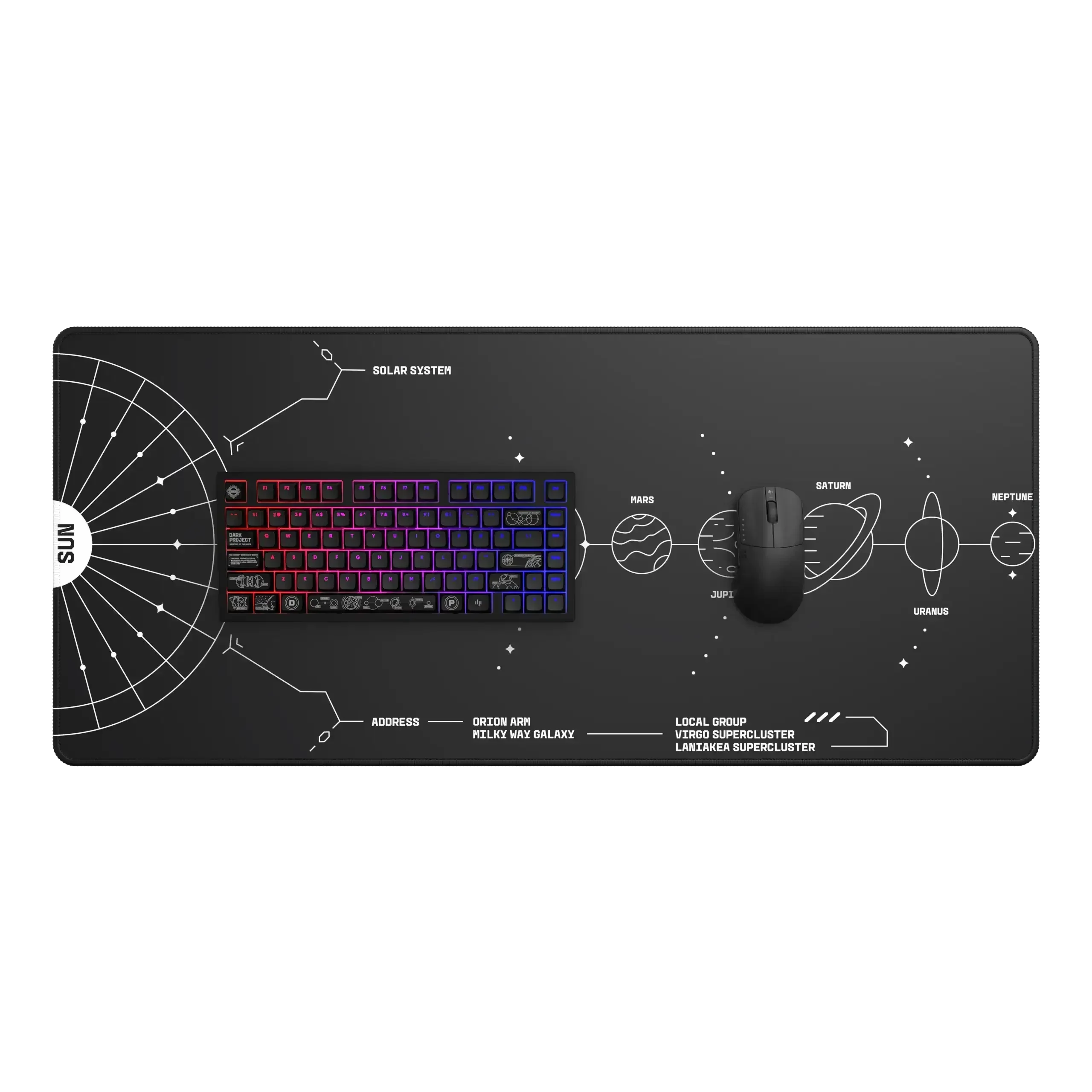Dark Project - Terra Nova Mousepad XL - Mata na Biurko - Image 5