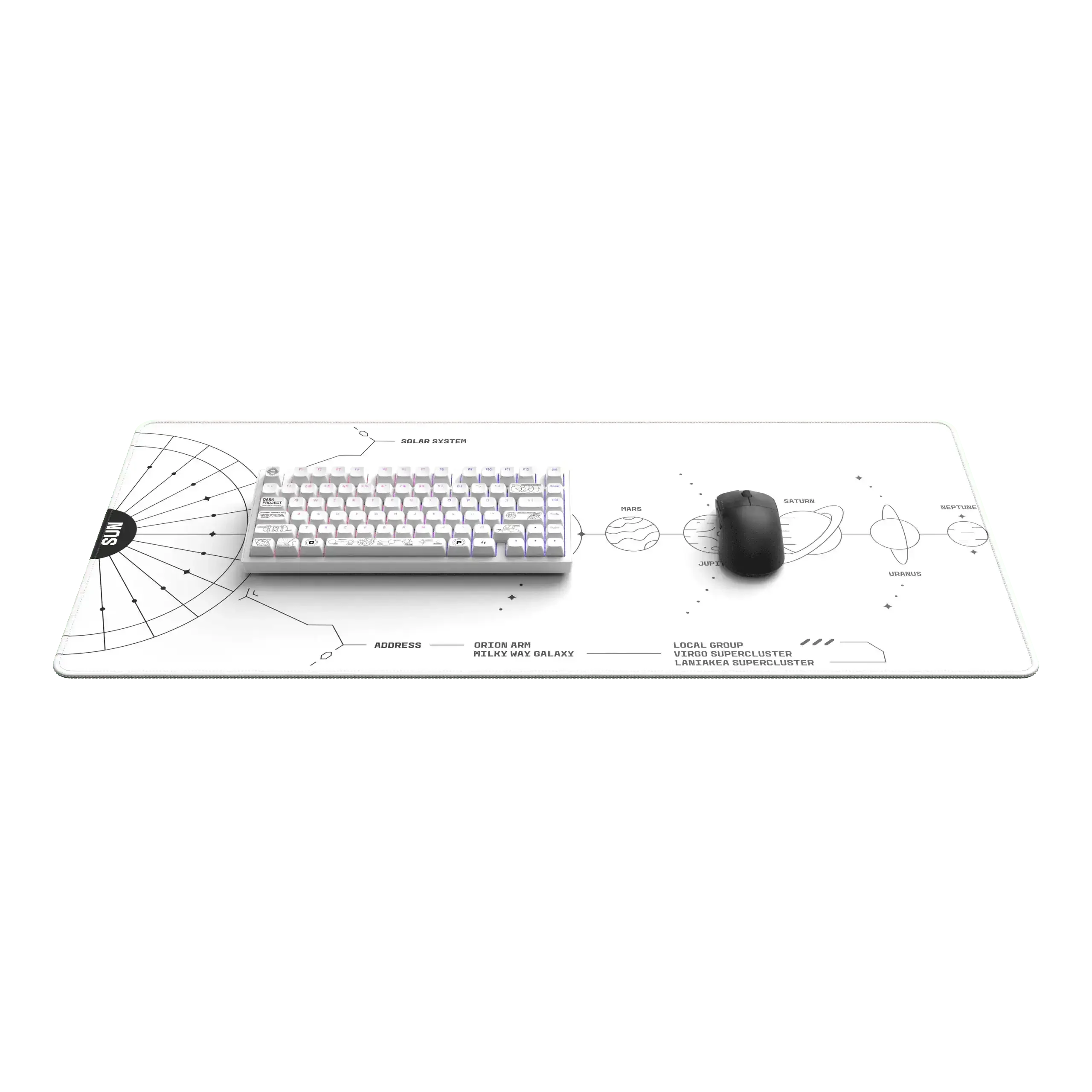 Dark Project - Terra Nova Mousepad XL - Mata na Biurko - Image 9