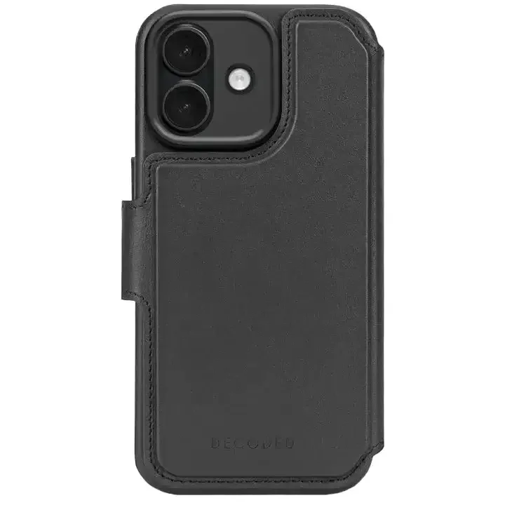 Decoded - Leather Detachable Wallet - Skórzana Obudowa Ochronna do iPhone 17 / Pro / Pro Max / Air