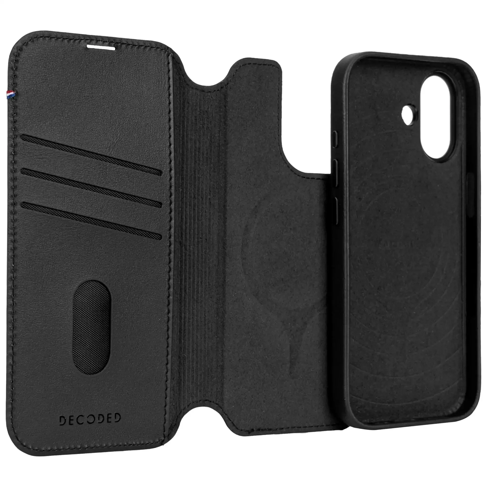 Decoded - Leather Detachable Wallet - Skórzana Obudowa Ochronna do iPhone 17 / Pro / Pro Max / Air - Image 3