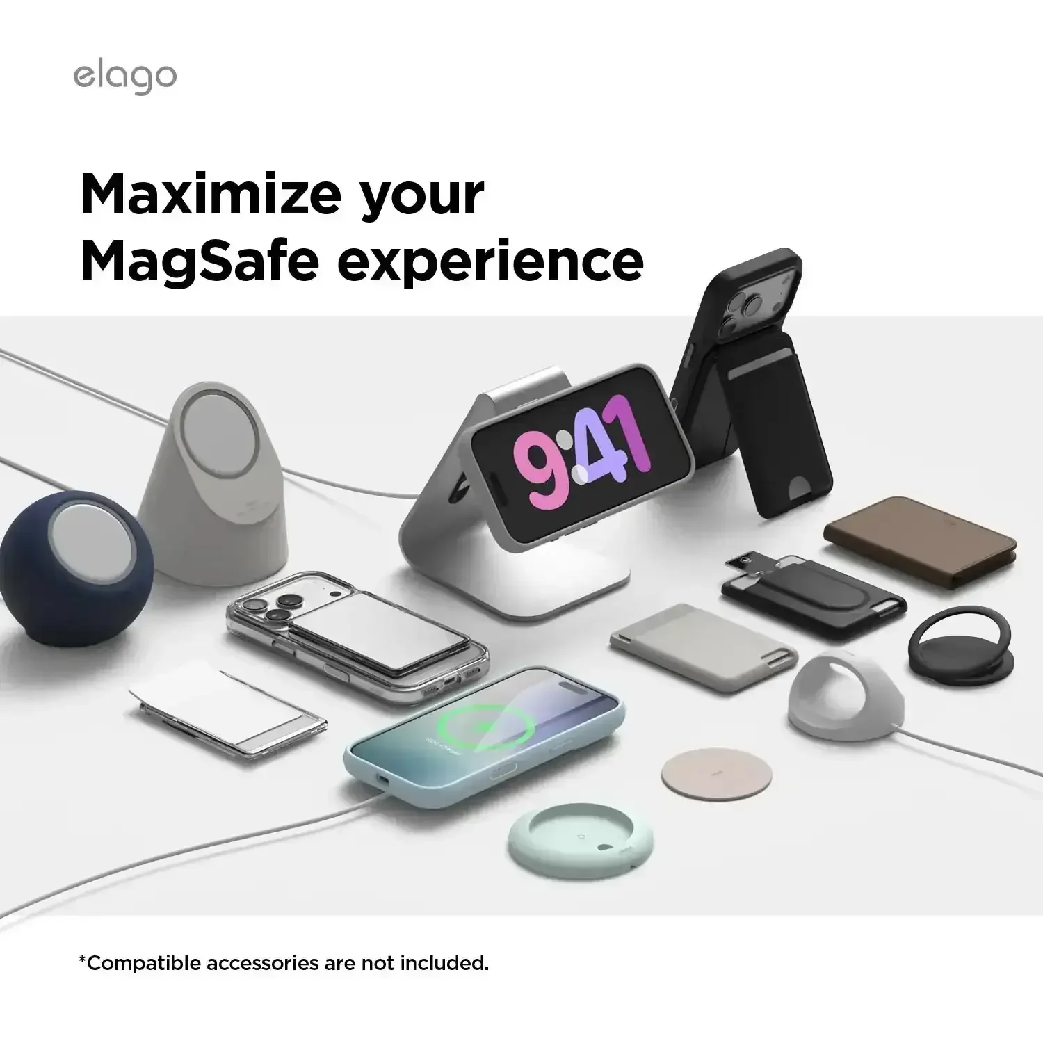 Elago – Cassette Tape 2 Monthly MagSafe do iPhone 17 / Pro / Pro Max / Air - Przezroczyste Etui do iPhone Kaseta - Image 12