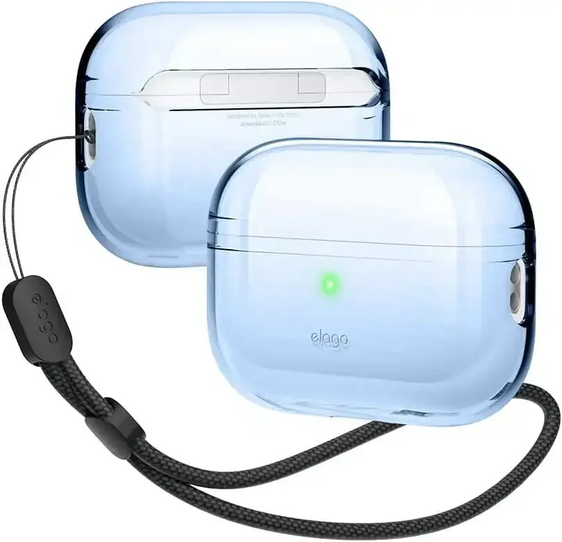 Elago - Clear Case with Nylon Lanyard for AirPods Pro 2 - Etui Przezroczyste na AirPods Pro 2 - Image 2