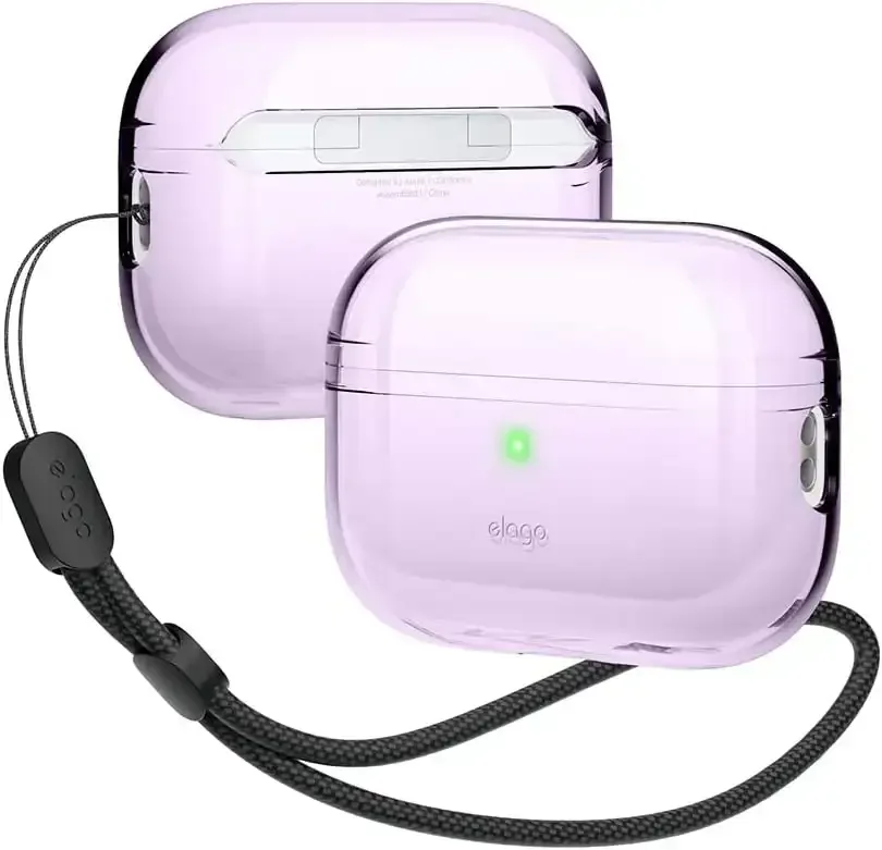 Elago - Clear Case with Nylon Lanyard for AirPods Pro 2 - Etui Przezroczyste na AirPods Pro 2 - Image 4
