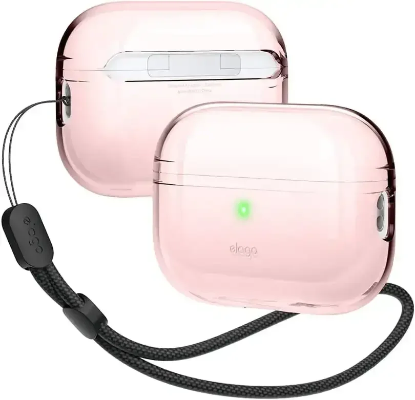 Elago - Clear Case with Nylon Lanyard for AirPods Pro 2 - Etui Przezroczyste na AirPods Pro 2 - Image 5
