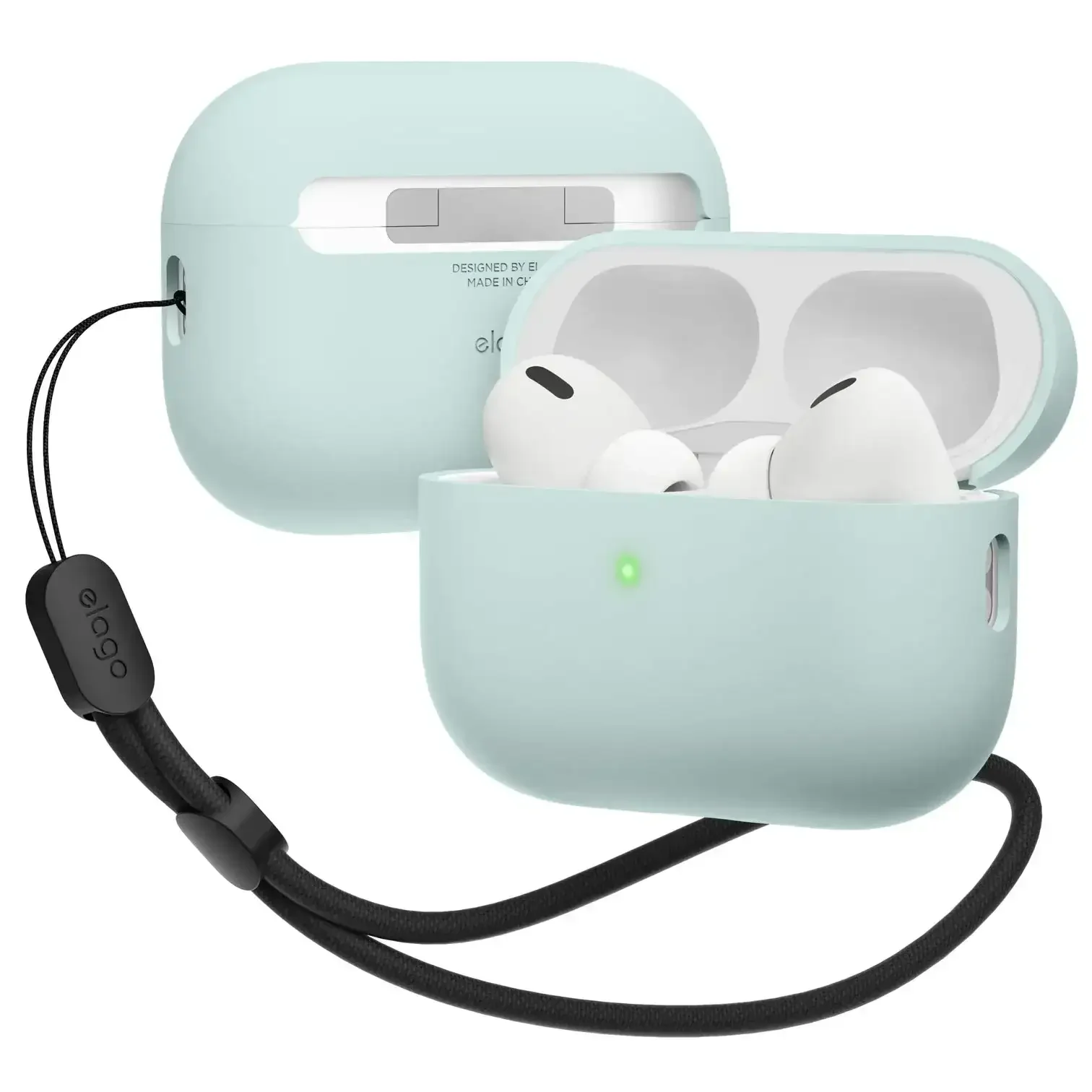 Elago - Liquid Hybrid Case with Nylon Lanyard for AirPods Pro 2 - Etui Silikonowe na AirPods Pro 2 - Image 3