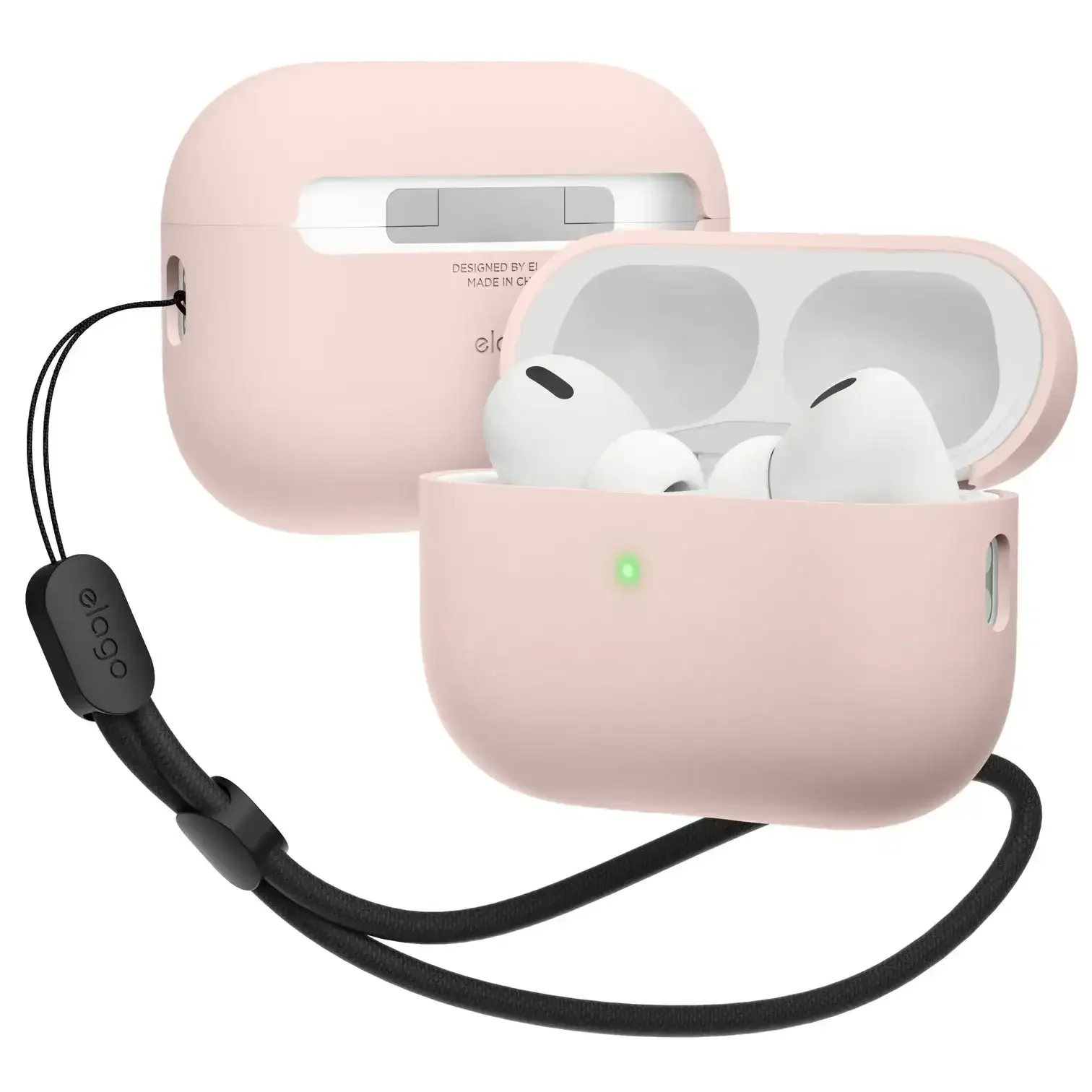 Elago - Liquid Hybrid Case with Nylon Lanyard for AirPods Pro 2 - Etui Silikonowe na AirPods Pro 2 - Image 4