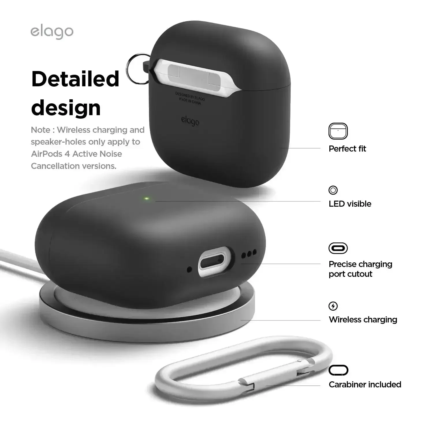 Elago - Liquid Hybrid Hang Case for AirPods 4 - Silikonowe Etui na AirPods 4 - Image 10