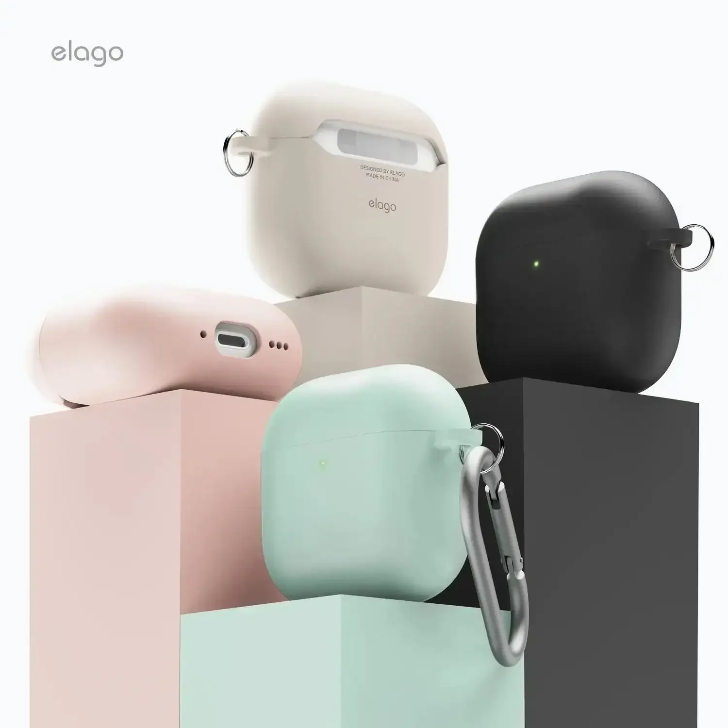 Elago - Liquid Hybrid Hang Case for AirPods 4 - Silikonowe Etui na AirPods 4 - Image 5