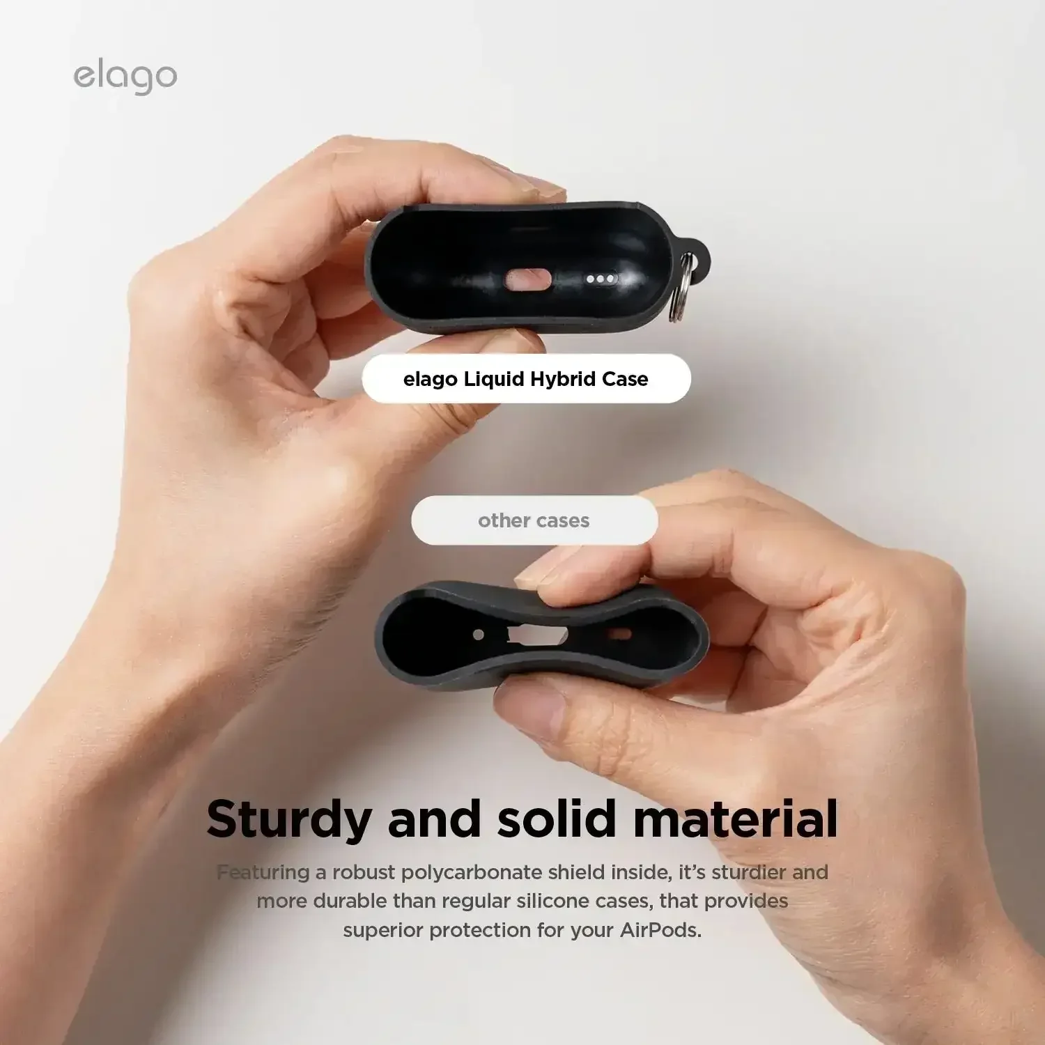Elago - Liquid Hybrid Hang Case for AirPods 4 - Silikonowe Etui na AirPods 4 - Image 9