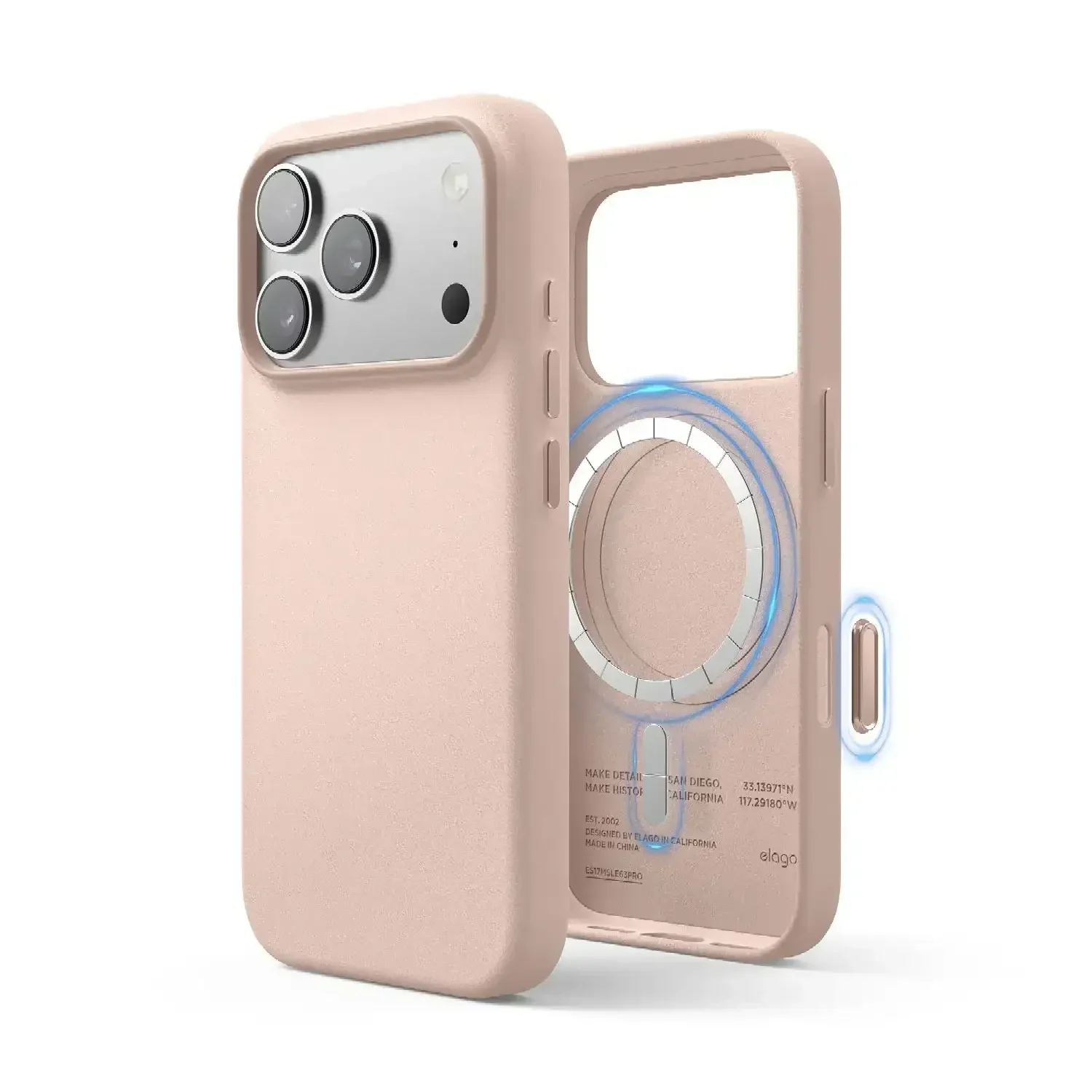 Elago - Magnetic Leather Case for iPhone 17 Pro / Pro Max - Skórzane Etui z MagSafe - Image 3
