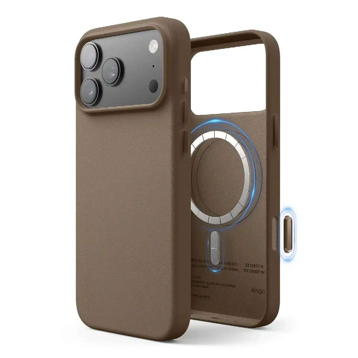 Elago - Magnetic Leather Case for iPhone 17 Pro / Pro Max - Skórzane Etui z MagSafe - Image 8