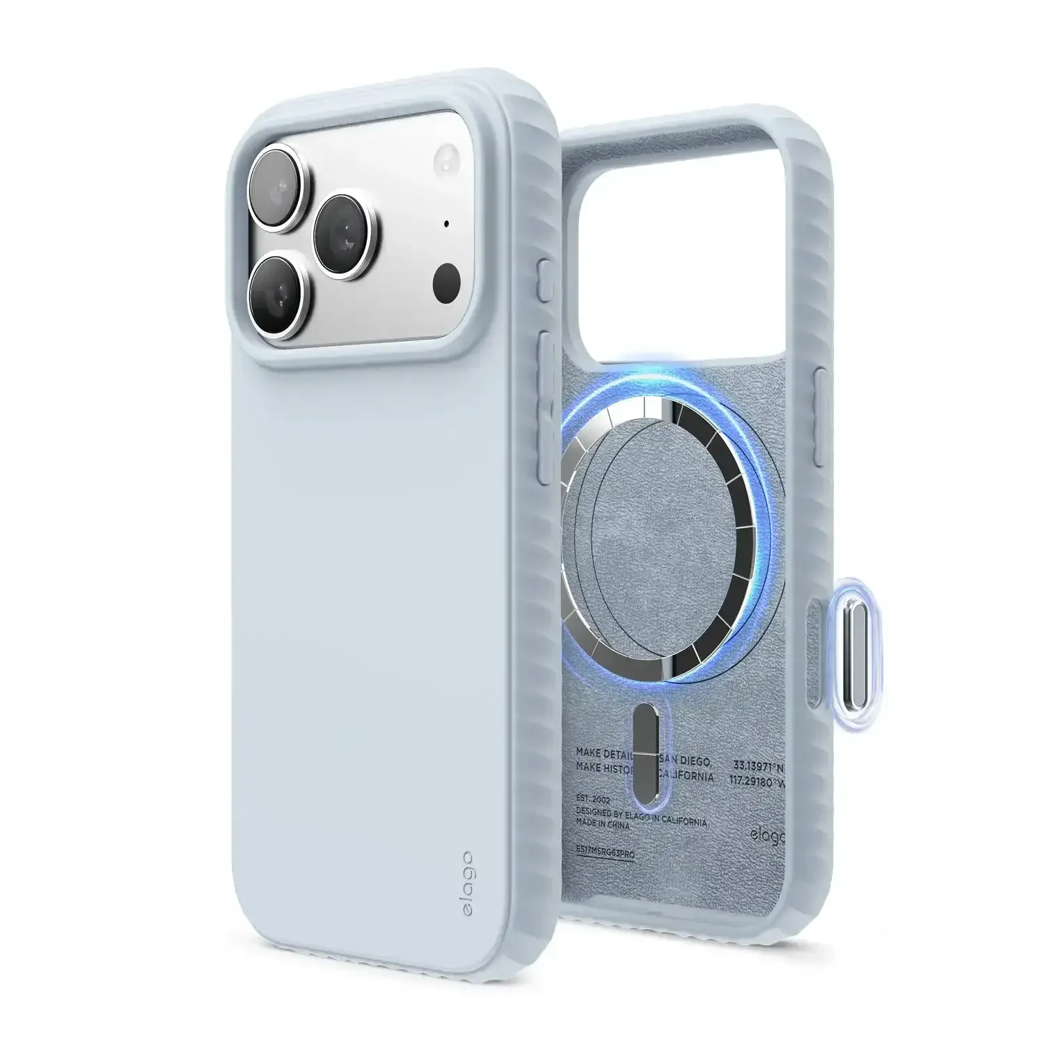 Elago - Magnetic Ridge Case for iPhone 17 Pro / Pro Max - Silikonowe Etui z MagSafe - Image 3