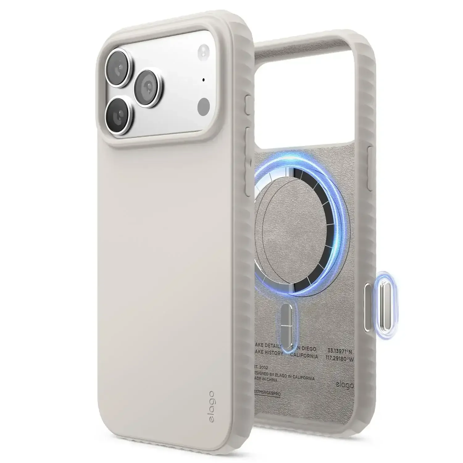 Elago - Magnetic Ridge Case for iPhone 17 Pro / Pro Max - Silikonowe Etui z MagSafe - Image 5