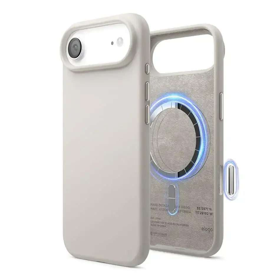 Elago - Magnetic Silicone Case for iPhone 17 Air - Silikonowe Etui z MagSafe - Image 4