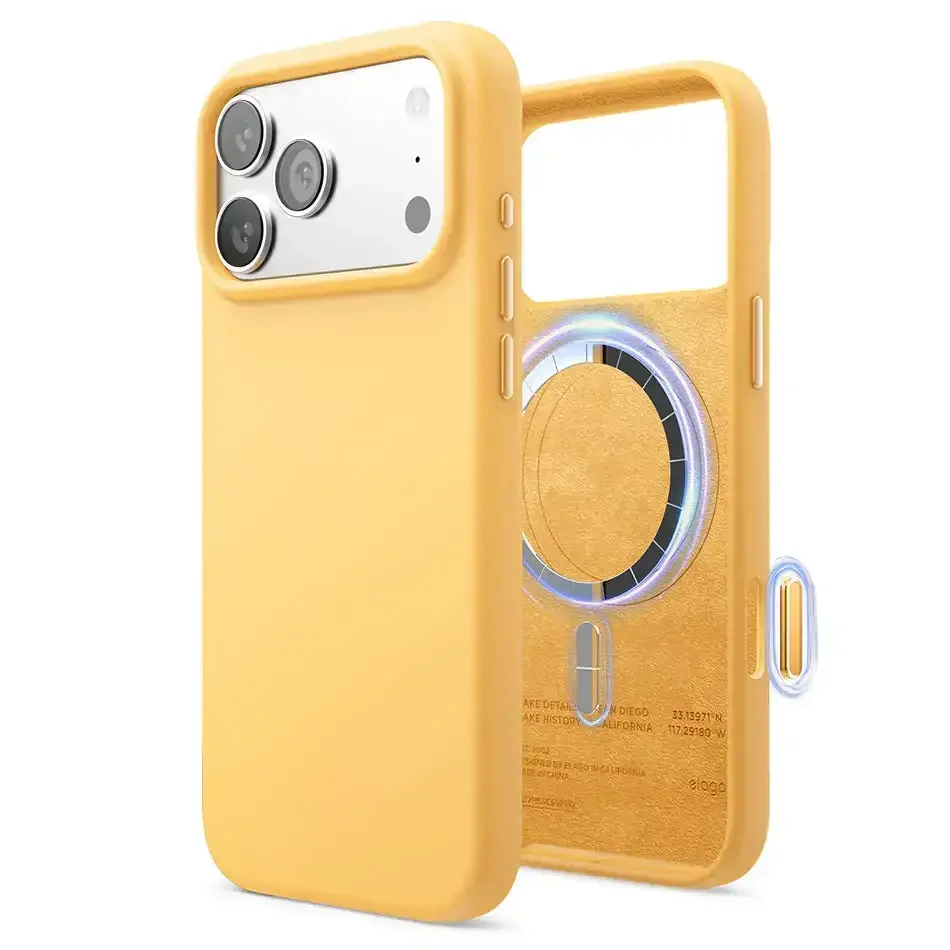 Elago - Magnetic Silicone Case for iPhone 17 Pro Max - Silikonowe Etui z MagSafe - Image 3
