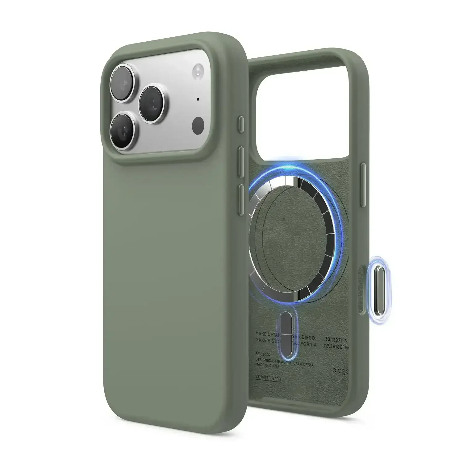 Elago - Magnetic Silicone Case for iPhone 17 Pro - Silikonowe Etui z MagSafe - Image 25