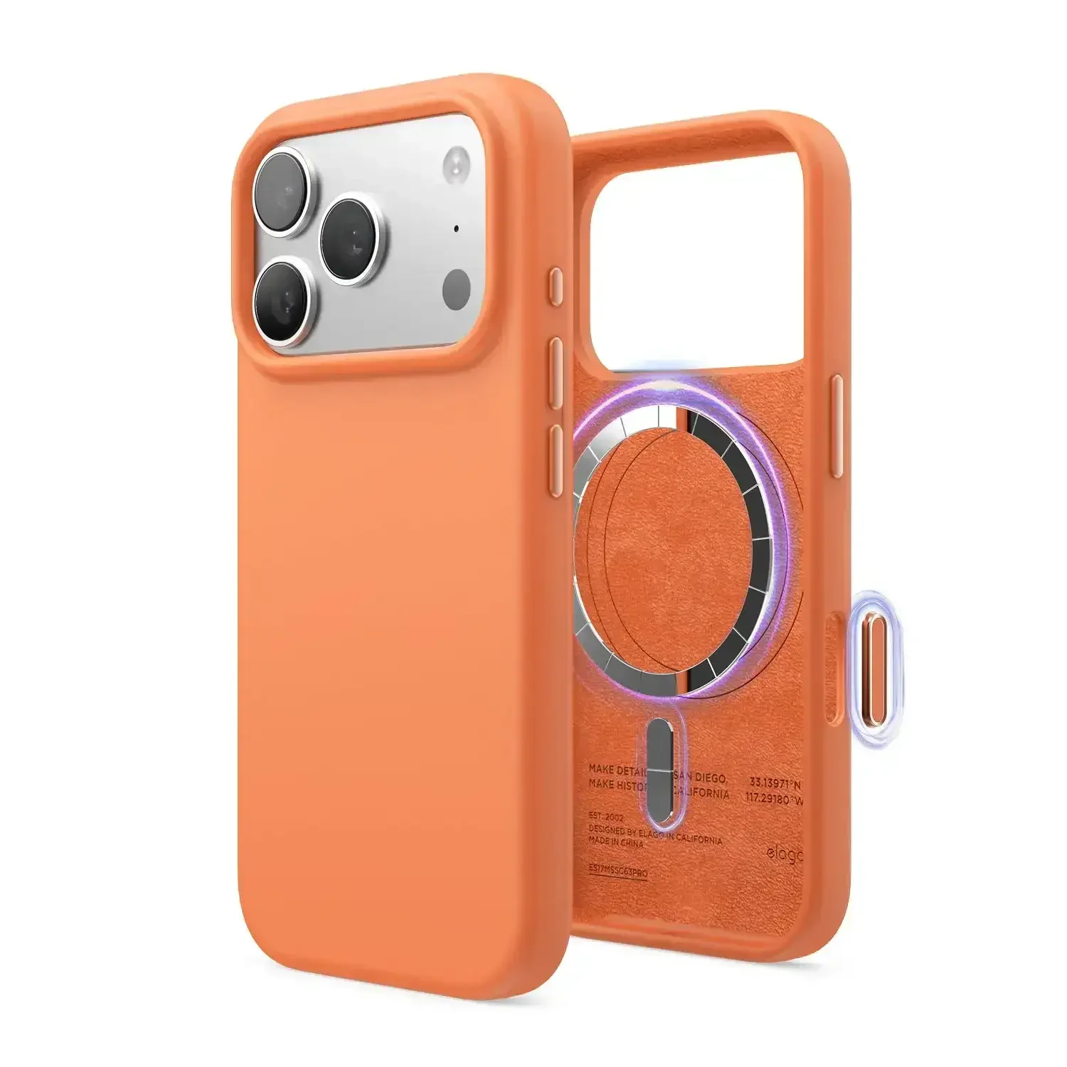 Elago - Magnetic Silicone Case for iPhone 17 Pro - Silikonowe Etui z MagSafe - Image 4