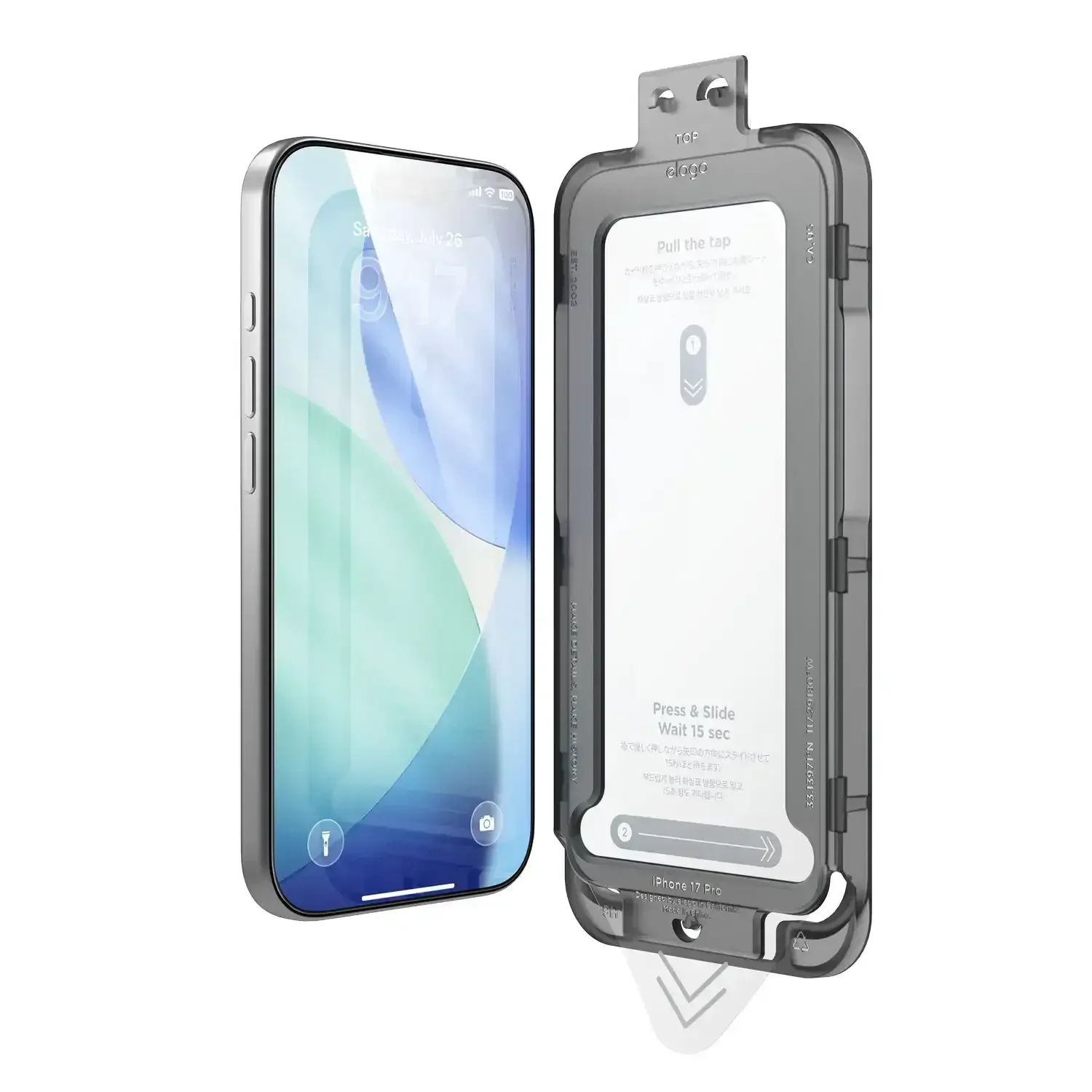 Elago - Tempered Glass Protector for iPhone 17 - Szkło Ochronne na Ekran - Image 3