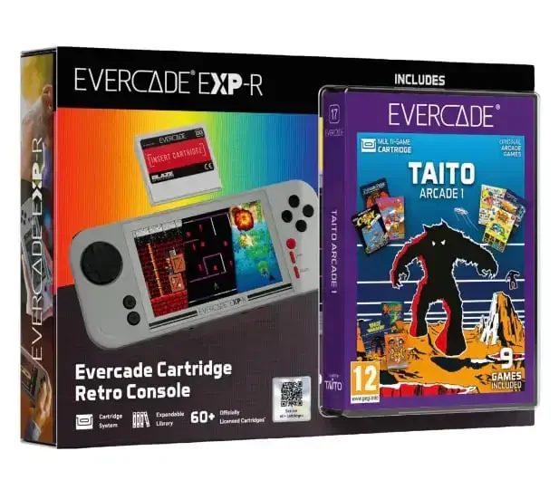 Evercade - EXP-R Retro Console + Taito Arcade 1 - Przenośna Konsola Retro - Image 6