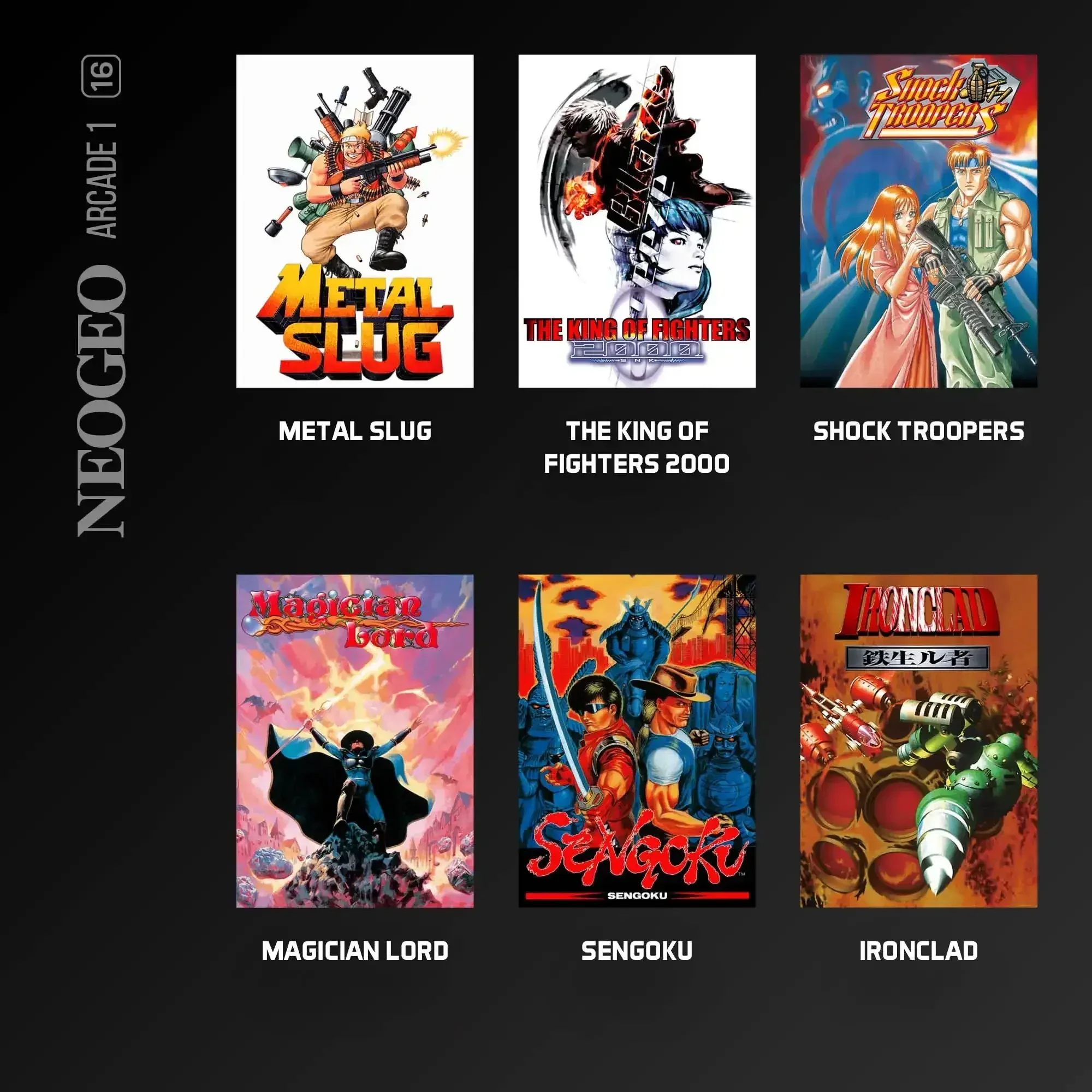 Evercade - NEOGEO Arcade 1 - Gra Retro na Konsolę Evercade - Image 4